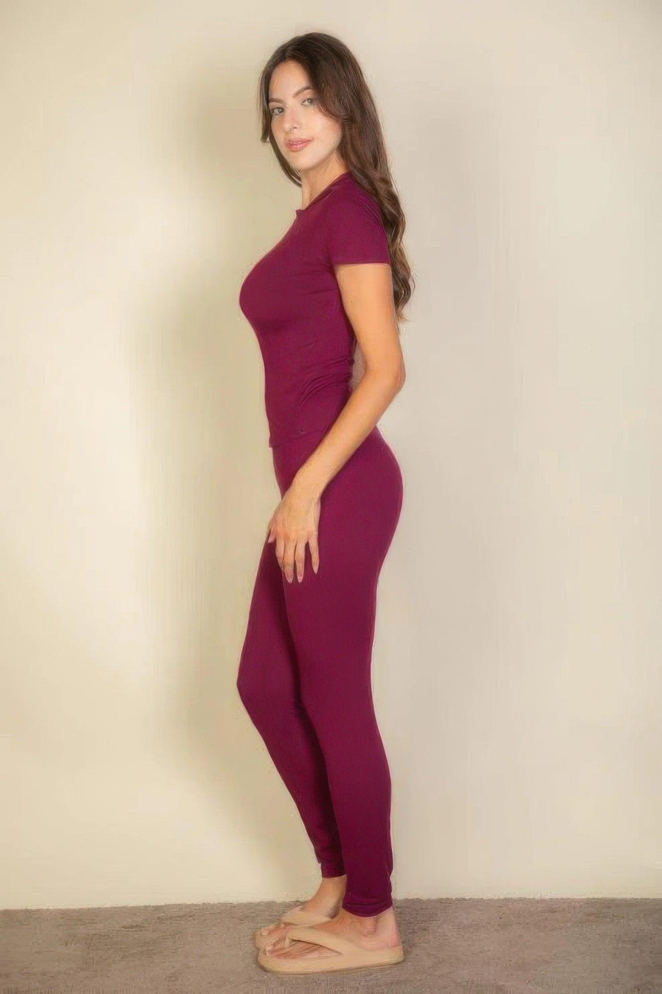 Basic Solid Leggings | Mixtshop LLC
