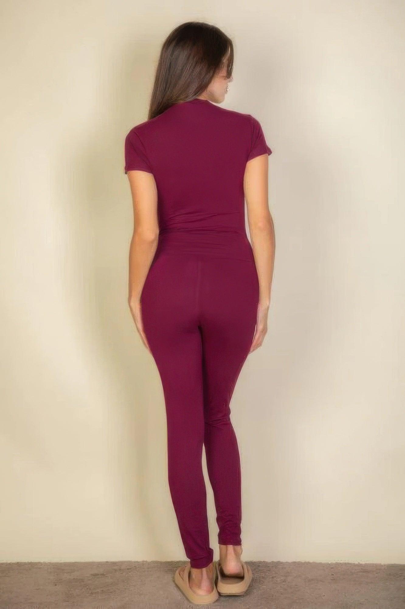 Basic Solid Leggings | Mixtshop LLC