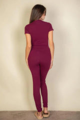 Basic Solid Leggings | Mixtshop LLC