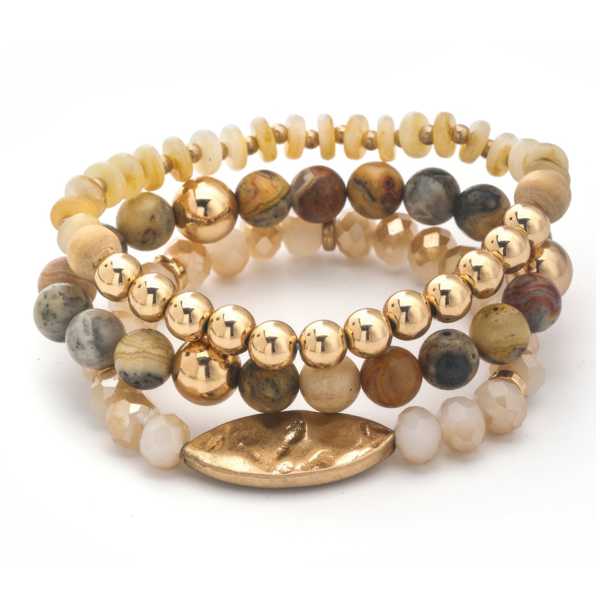 Multi Mix Bead Stretch Bracelet Set | Mixtshop LLC