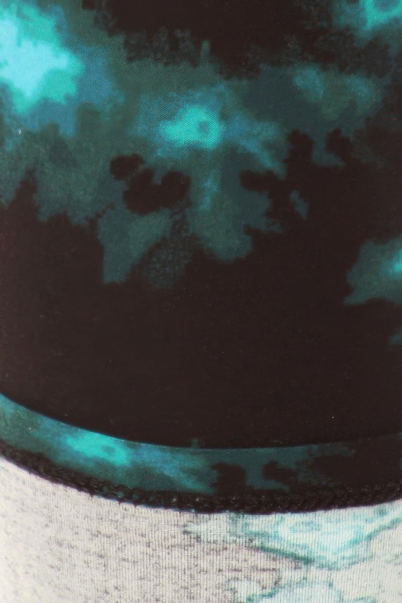 Tie Dye Rinted, Full Length, High Waisted Leggings | Mixtshop LLC