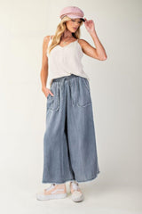 Laced textured poly woven camisole | Mixtshop LLC