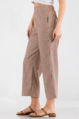 Gingham High Waist Pants | Mixtshop LLC