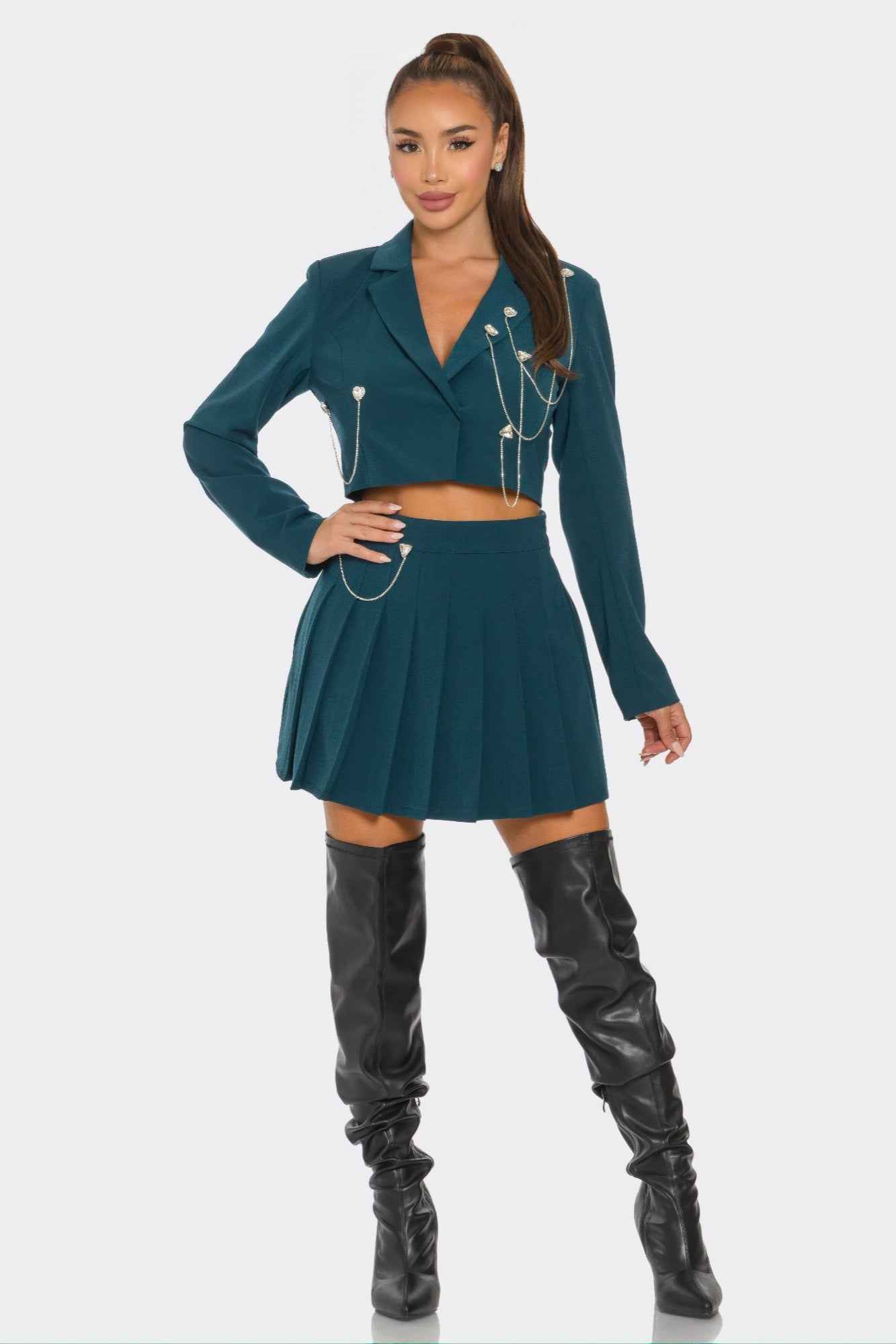 Pleated Skirt Set | Mixtshop LLC