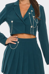 Pleated Skirt Set | Mixtshop LLC