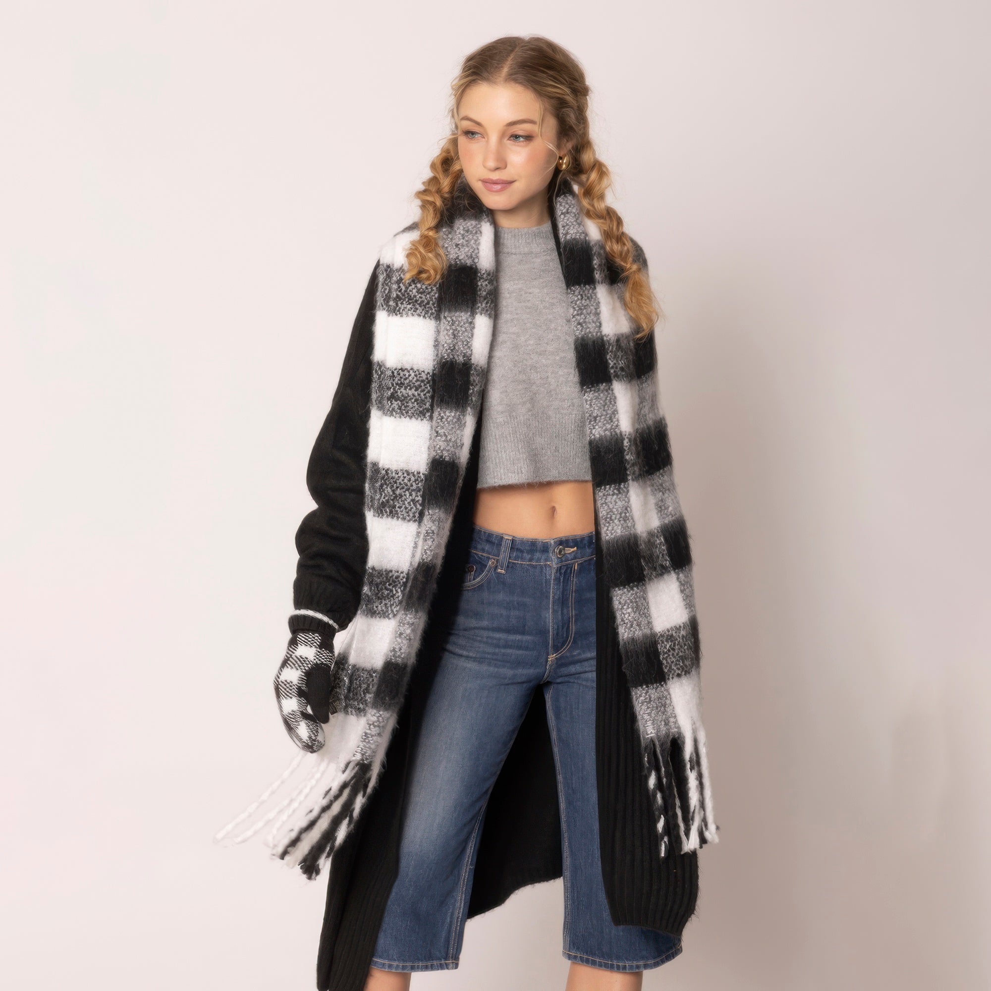 Buffalo Plaid Scarf | Mixtshop LLC