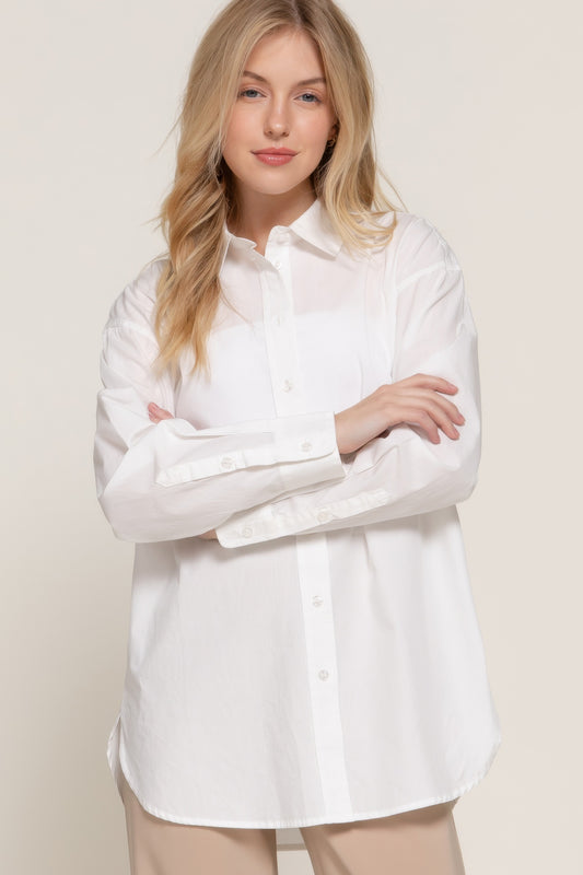 Long Sleeve Loose Fit Shirt | Mixtshop LLC