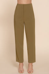 High Waist Pintuck Detail Long Pants | Mixtshop LLC