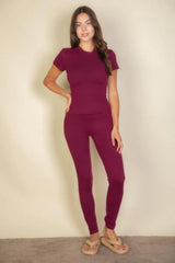 Short Sleeve Round Neck T Shirt | Mixtshop LLC