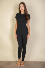 Short Sleeve Round Neck T Shirt | Mixtshop LLC