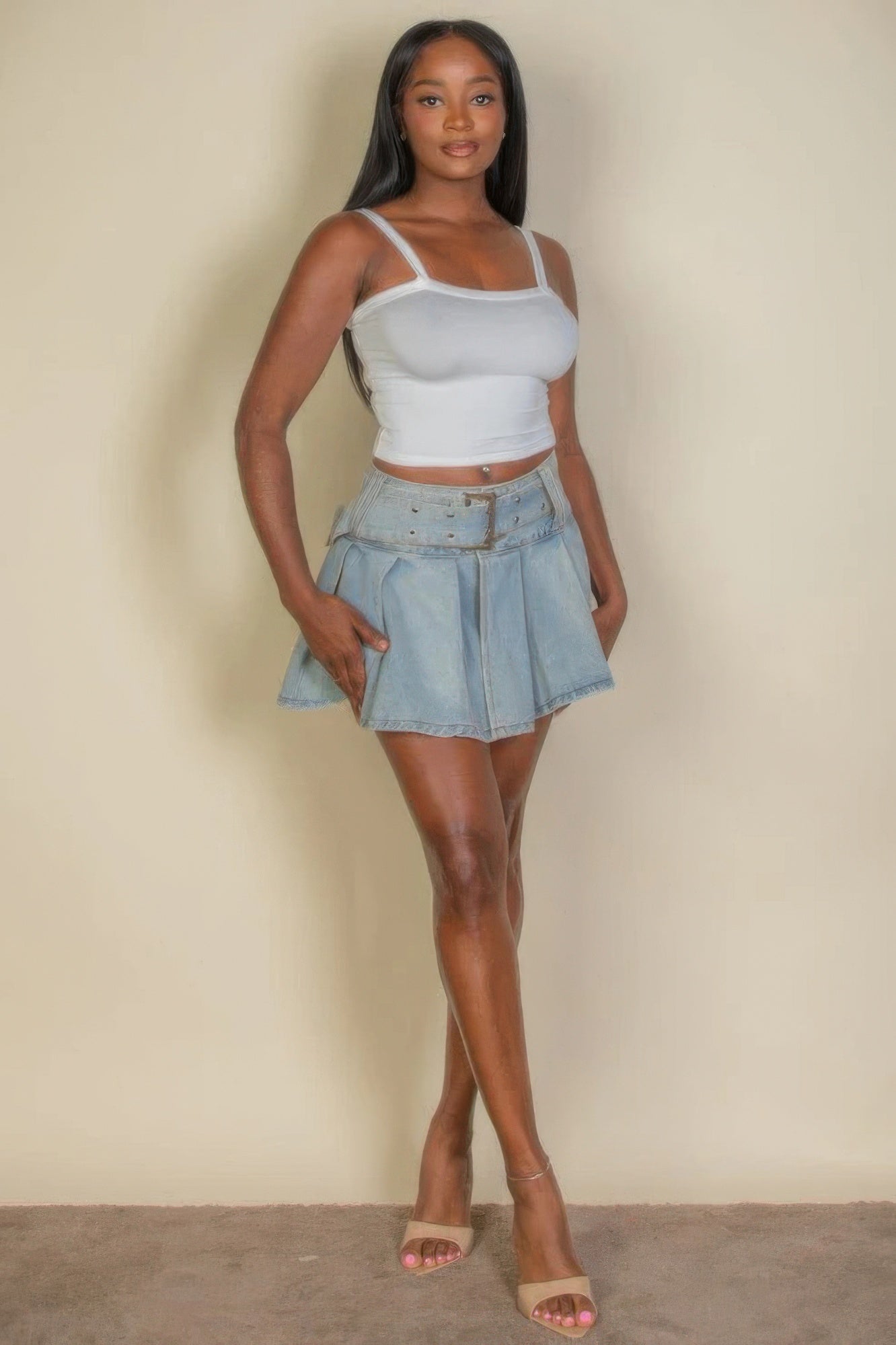 Solid Strap Tank Top | Mixtshop LLC