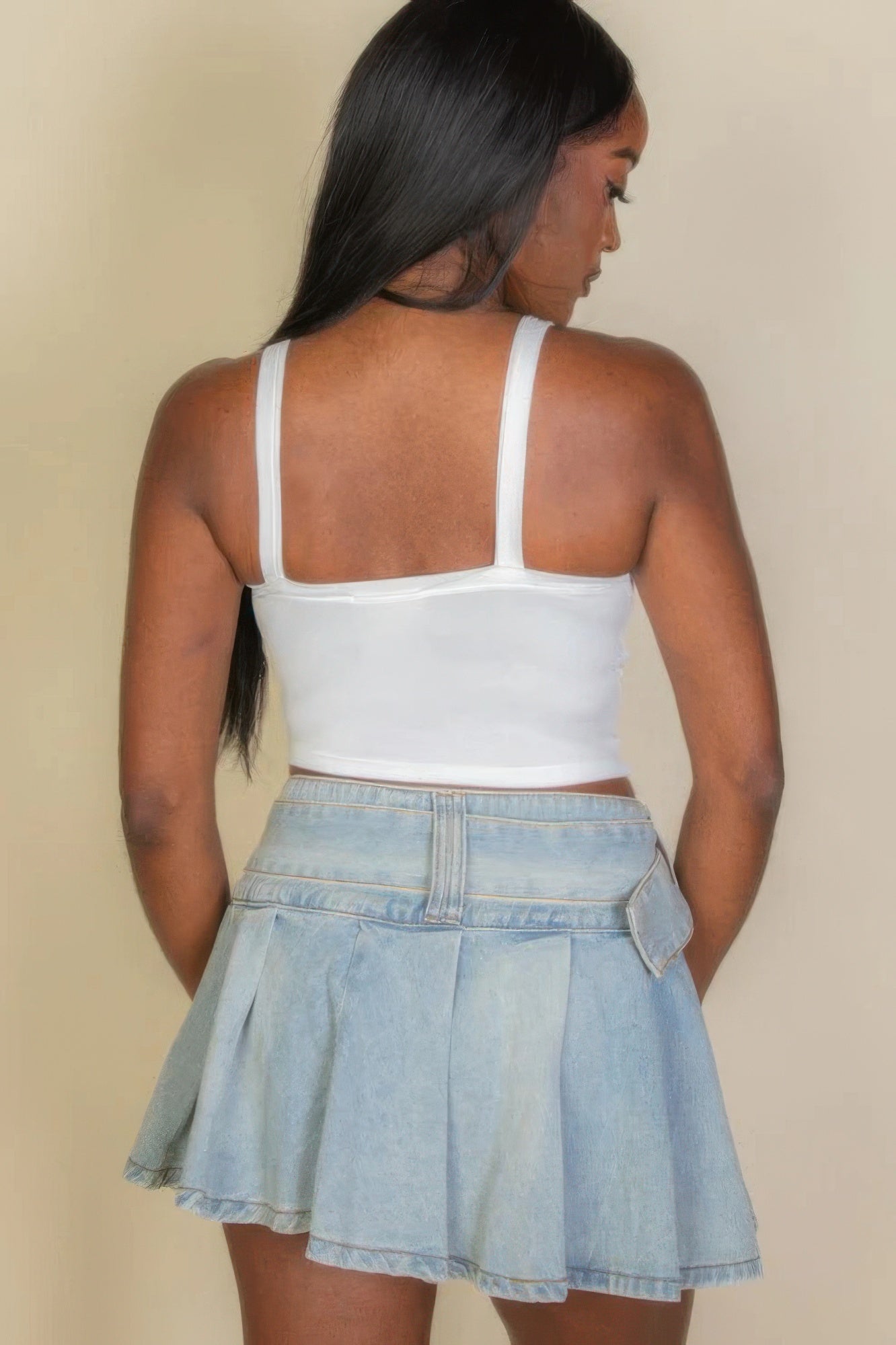 Solid Strap Tank Top | Mixtshop LLC