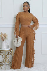 Knitted Stretch Pant Set | Mixtshop LLC