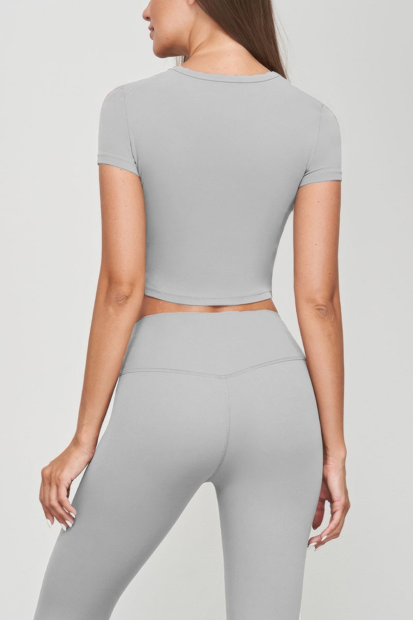 Seamless Short Sleeve Crop Tee | Mixtshop LLC