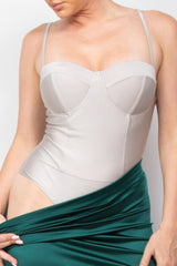 Solid Sweetheart Cami Bodysuit | Mixtshop LLC