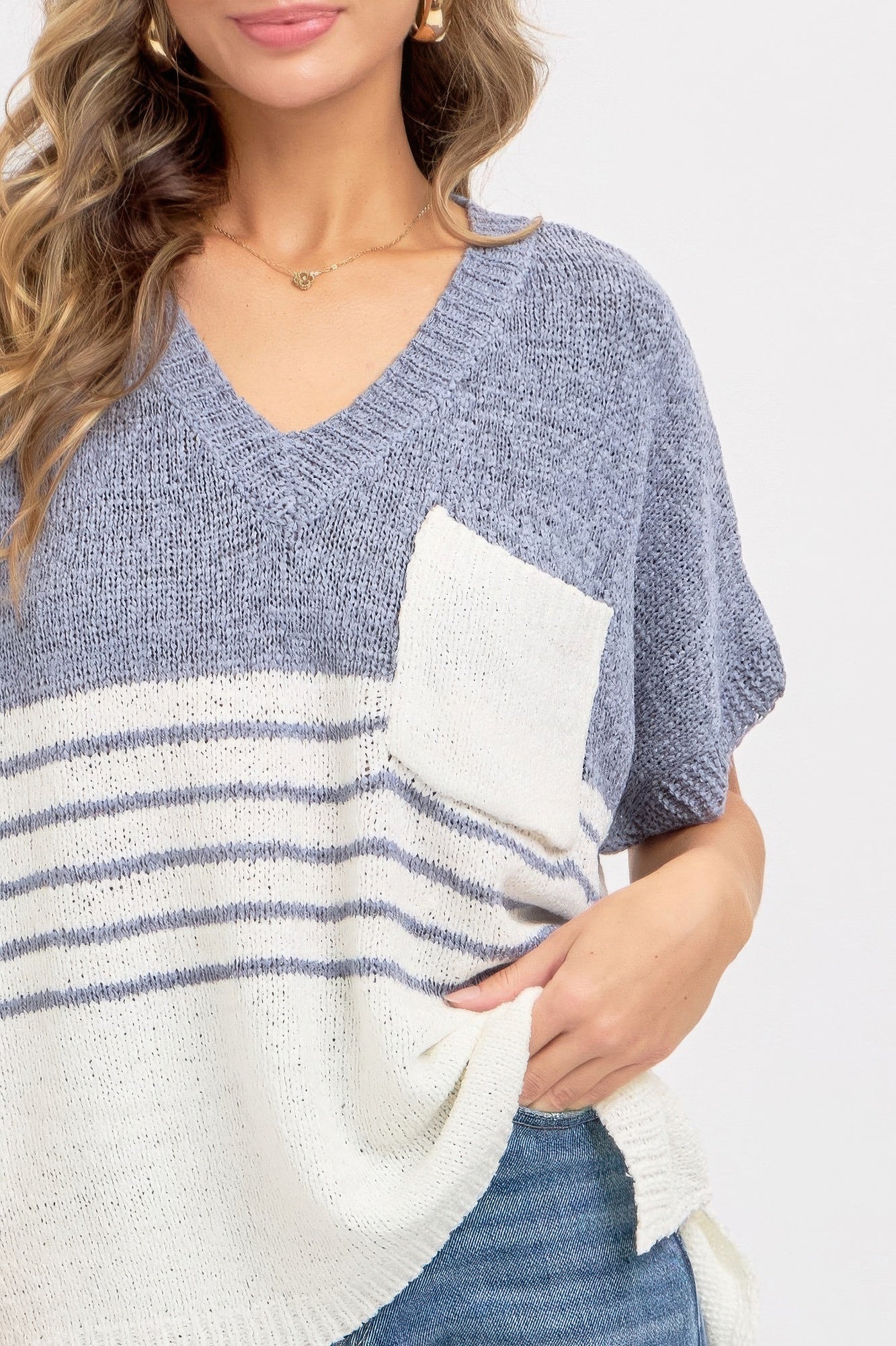 Casual Oversized Knit Top | Mixtshop LLC