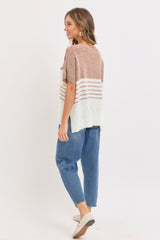 Casual Oversized Knit Top | Mixtshop LLC