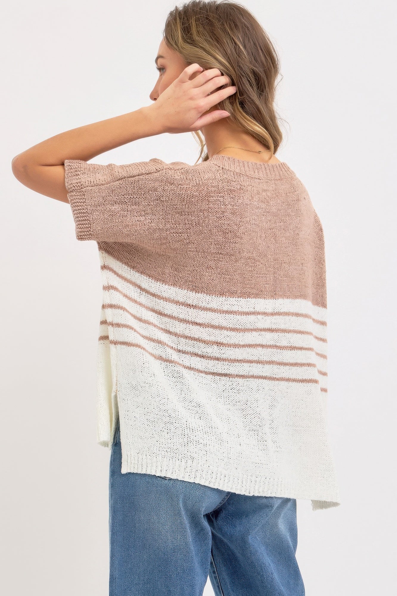 Casual Oversized Knit Top | Mixtshop LLC