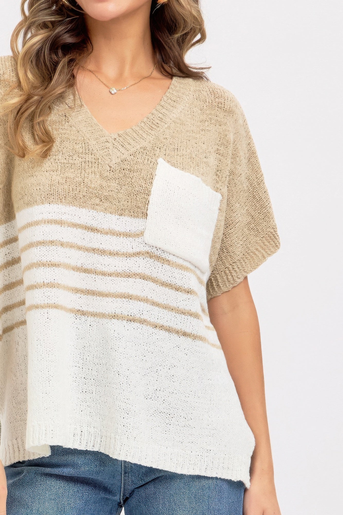 Casual Oversized Knit Top | Mixtshop LLC