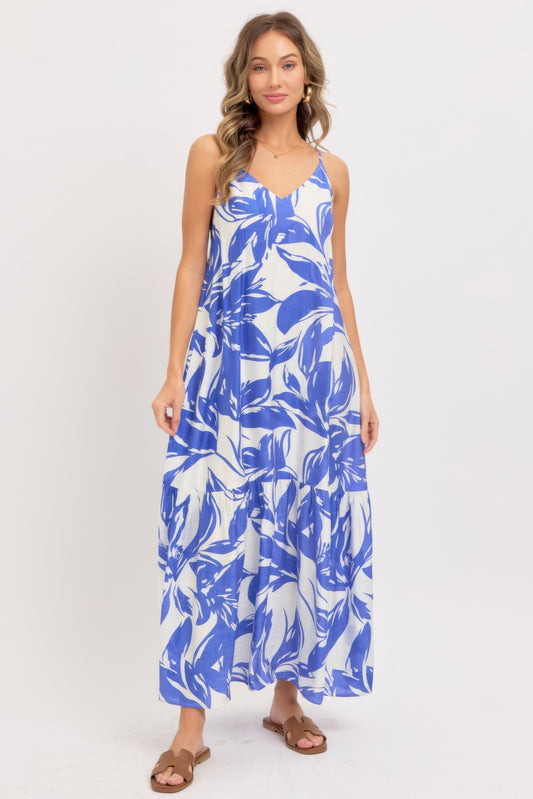 Floral Maxi Dress | Mixtshop LLC