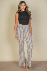 Ribbed Knit Ruched Side Sleeveless Top | Mixtshop LLC