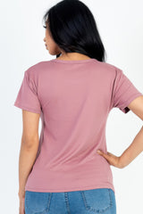Basic Short Sleeve T-shirt | Mixtshop LLC