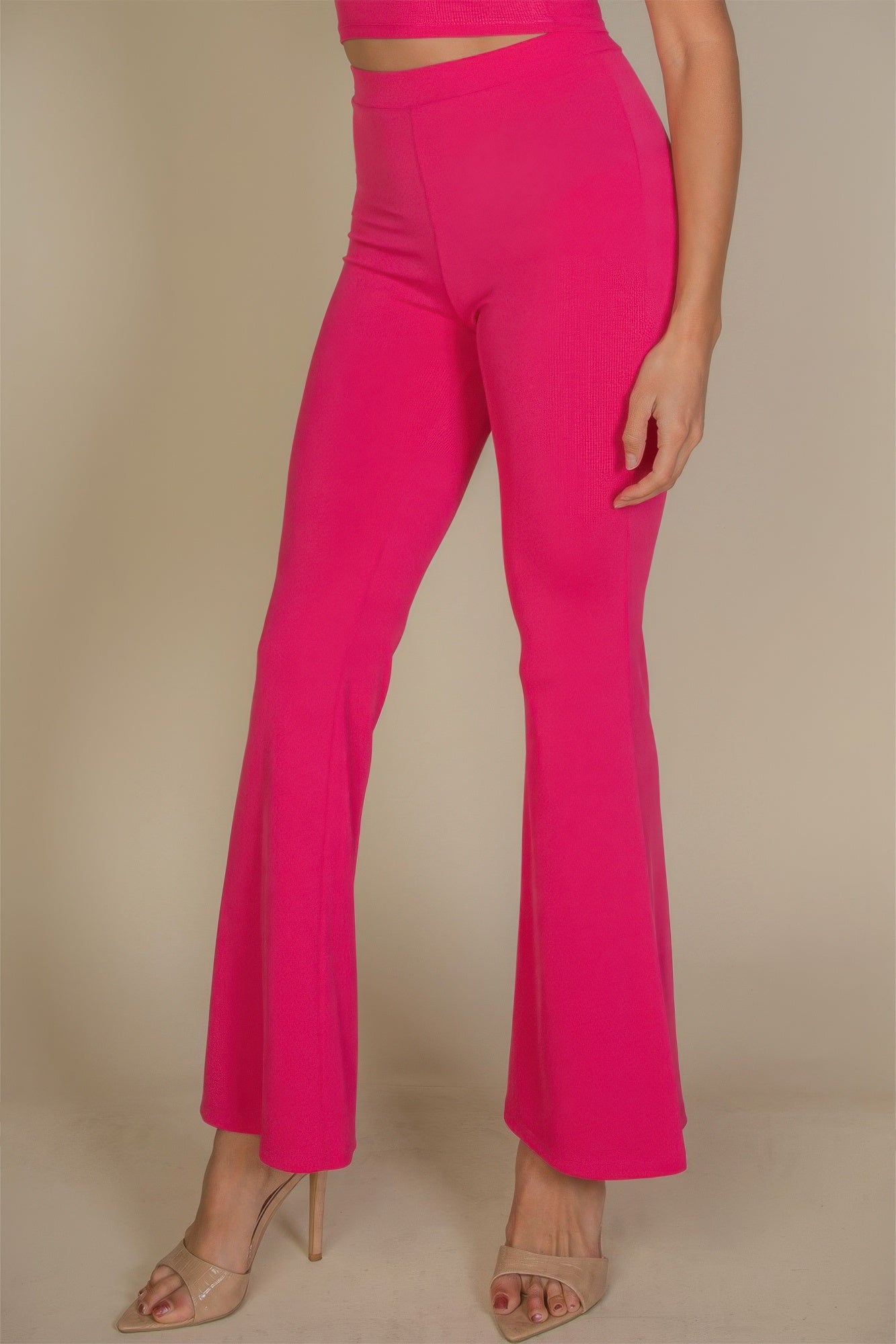 High Waisted Flare Pants | Mixtshop LLC