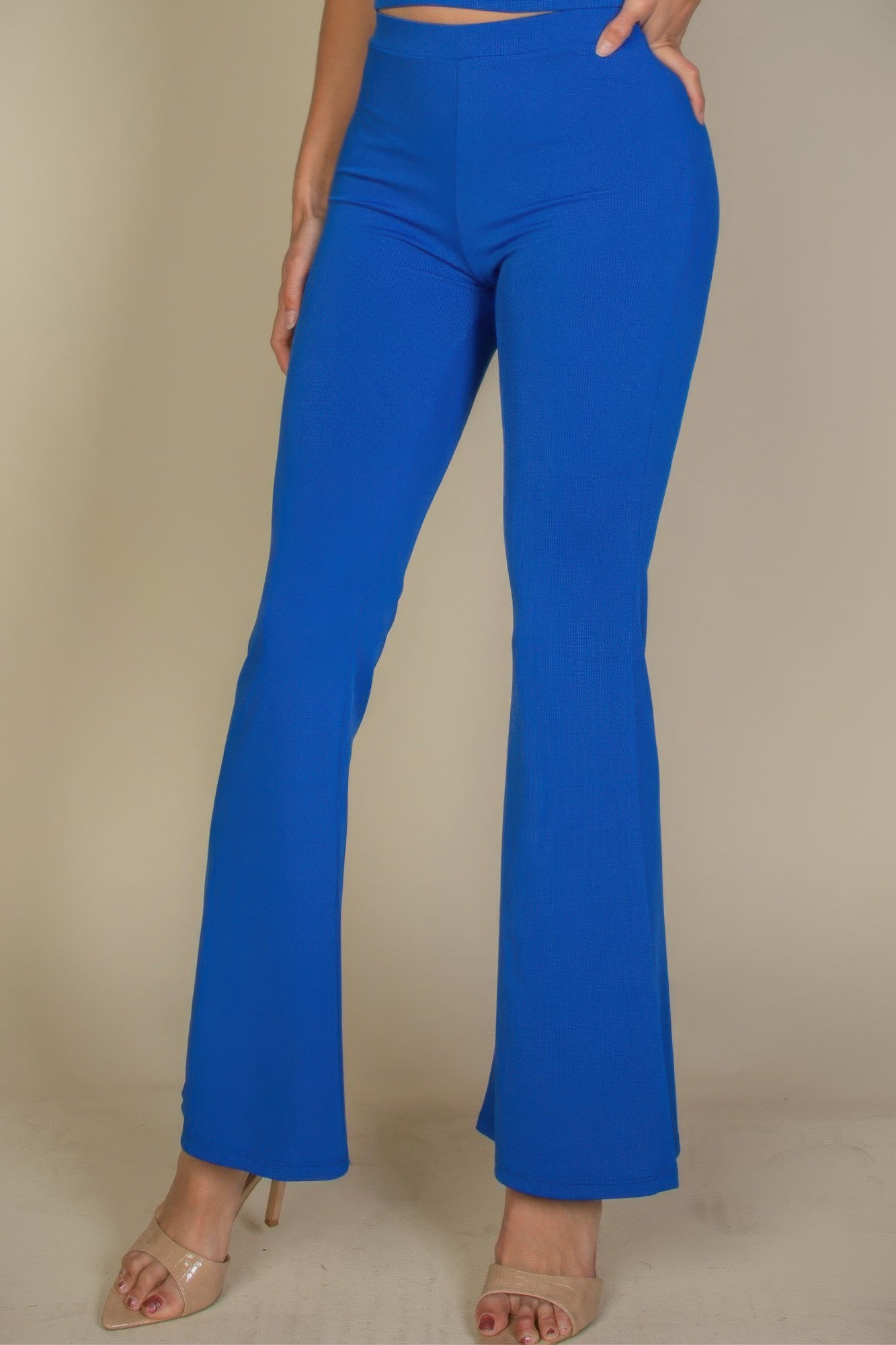 High Waisted Flare Pants | Mixtshop LLC