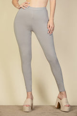 Solid High Waist Legging | Mixtshop LLC