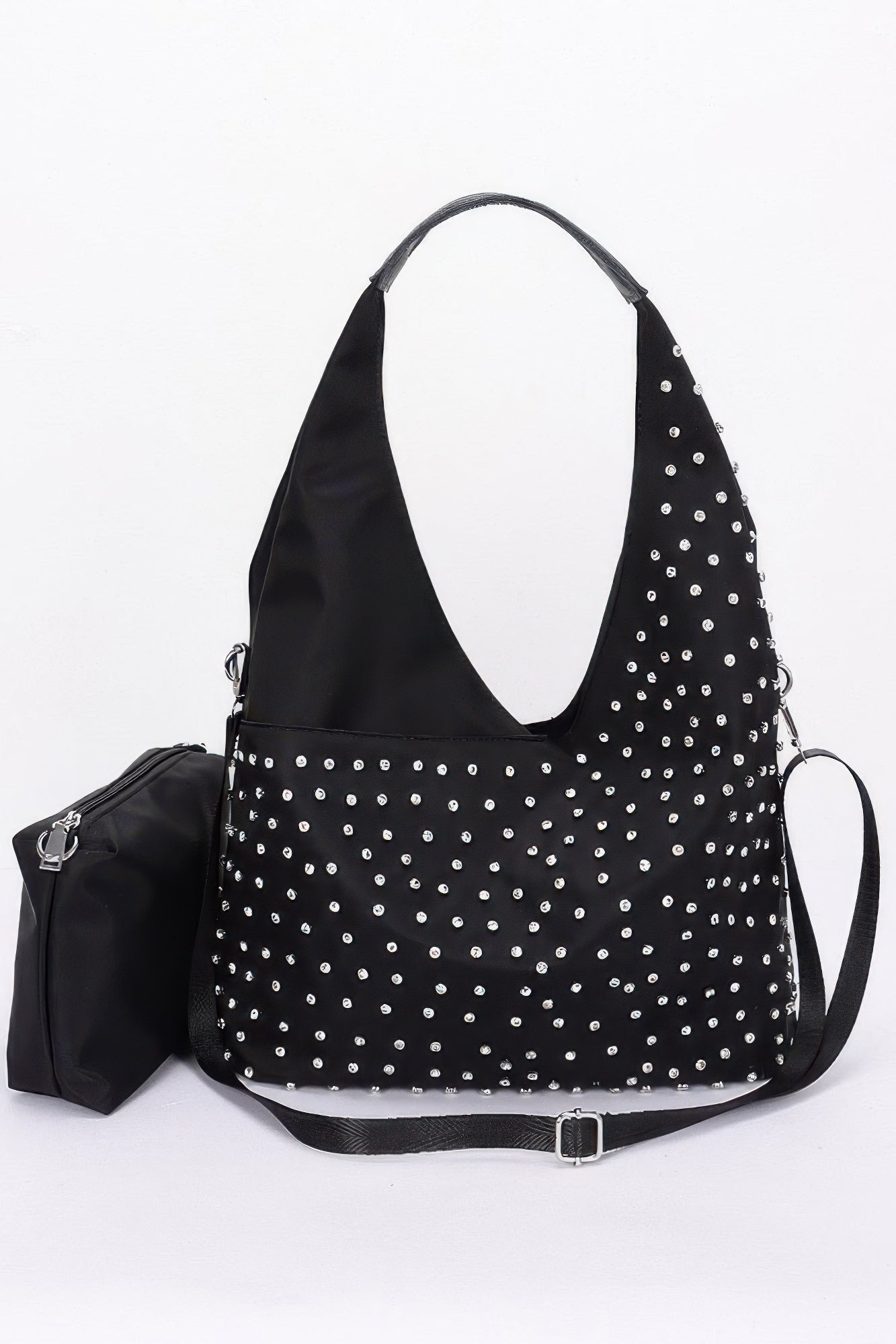 Rhinestone Studded Bindle Bag | Mixtshop LLC