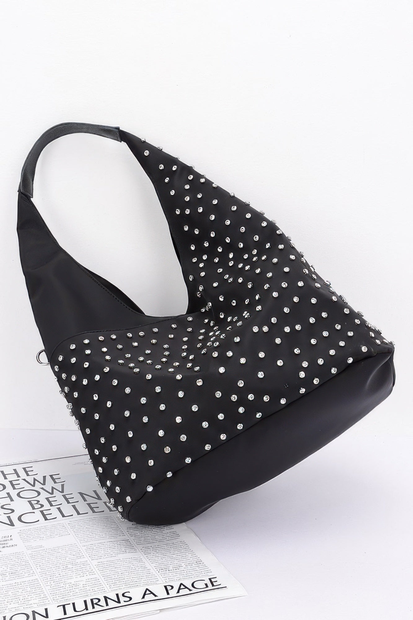 Rhinestone Studded Bindle Bag | Mixtshop LLC