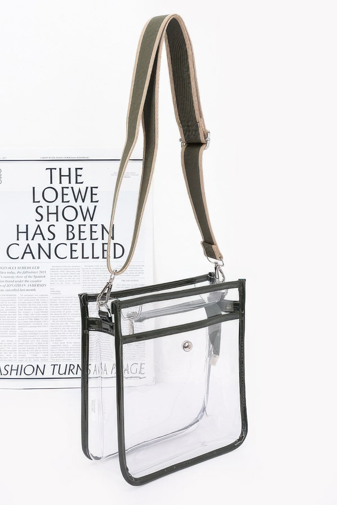 Transparent School Bag W/ Strap | Mixtshop LLC