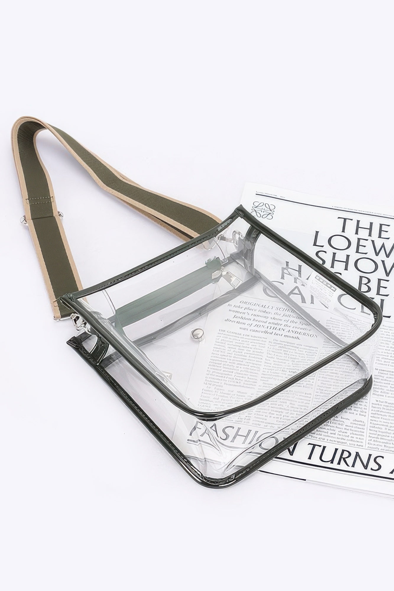 Transparent School Bag W/ Strap | Mixtshop LLC