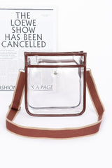 Transparent School Bag W/ Strap | Mixtshop LLC