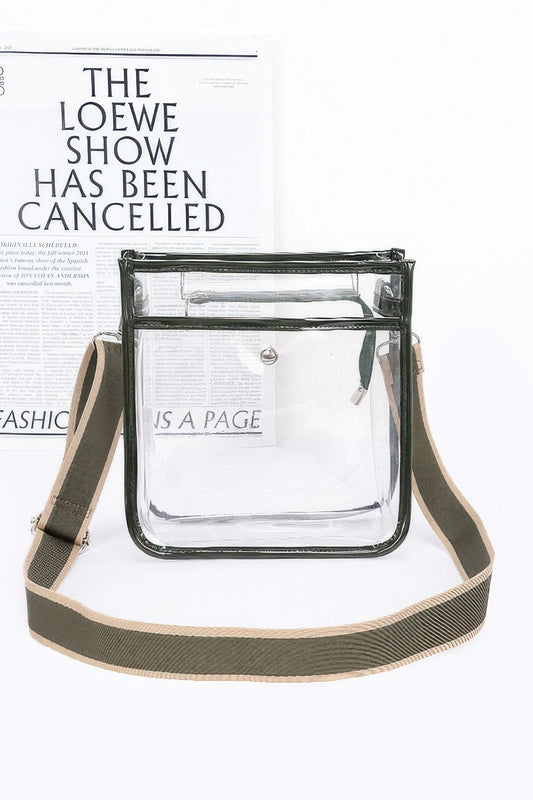 Transparent School Bag W/ Strap | Mixtshop LLC