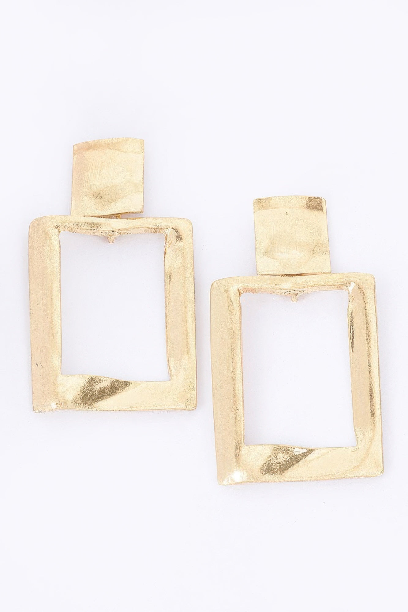 Gold Plated Metal Earring | Mixtshop LLC