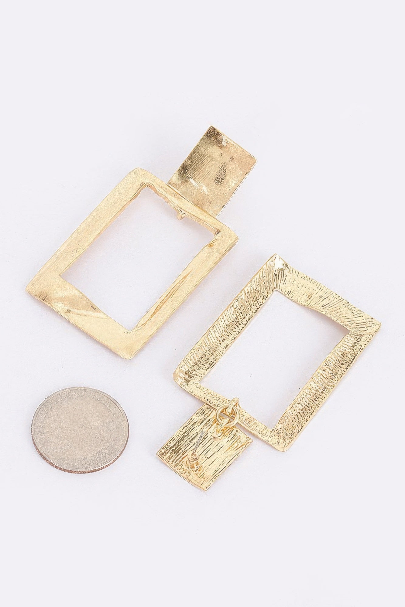 Gold Plated Metal Earring | Mixtshop LLC