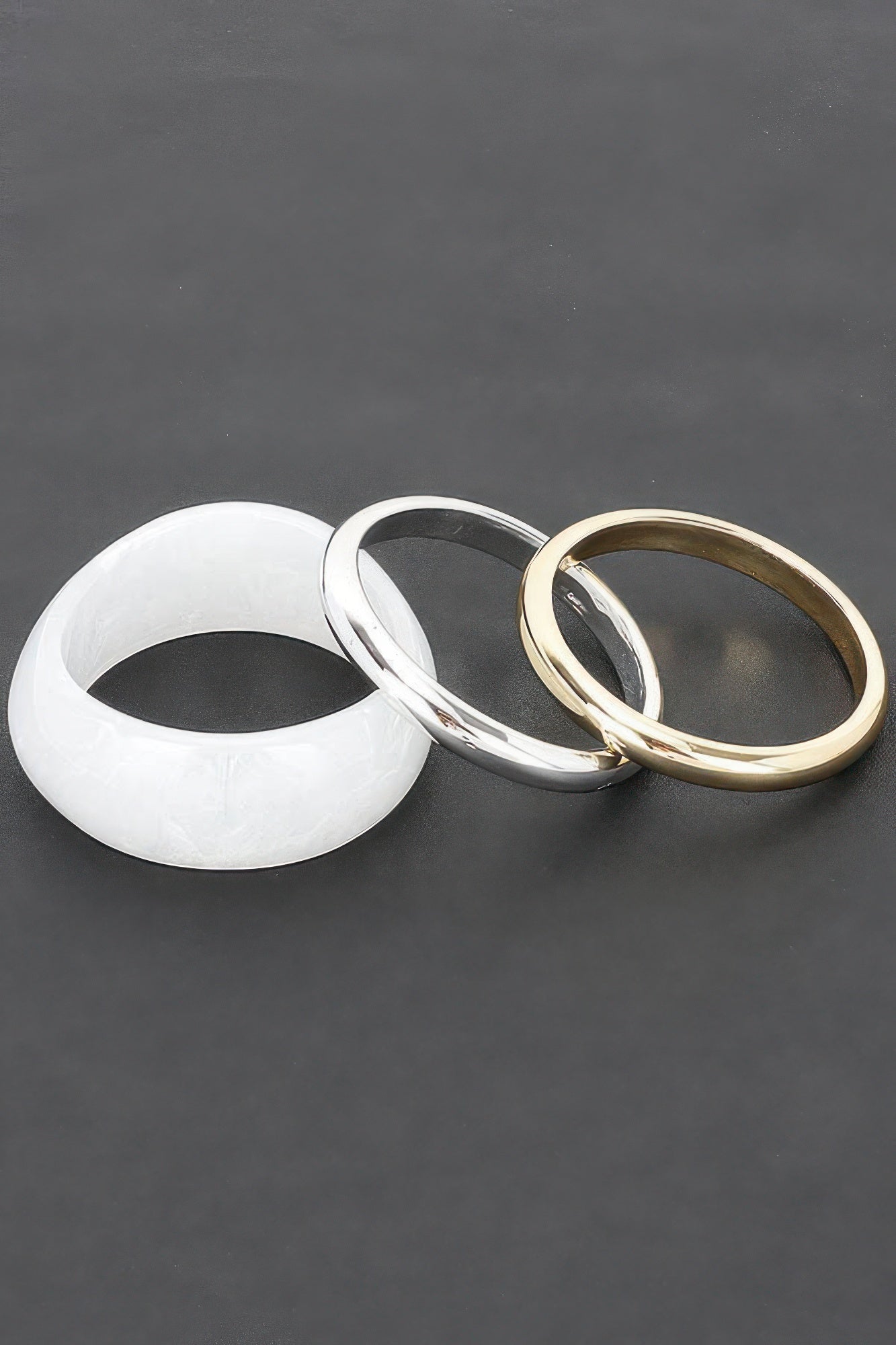 Multi Resin And Ccb Bangle Bracelet | Mixtshop LLC