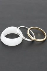 Multi Resin And Ccb Bangle Bracelet | Mixtshop LLC