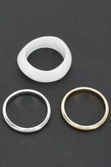 Multi Resin And Ccb Bangle Bracelet | Mixtshop LLC