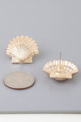 Majestic Clamshell Earrings | Mixtshop LLC