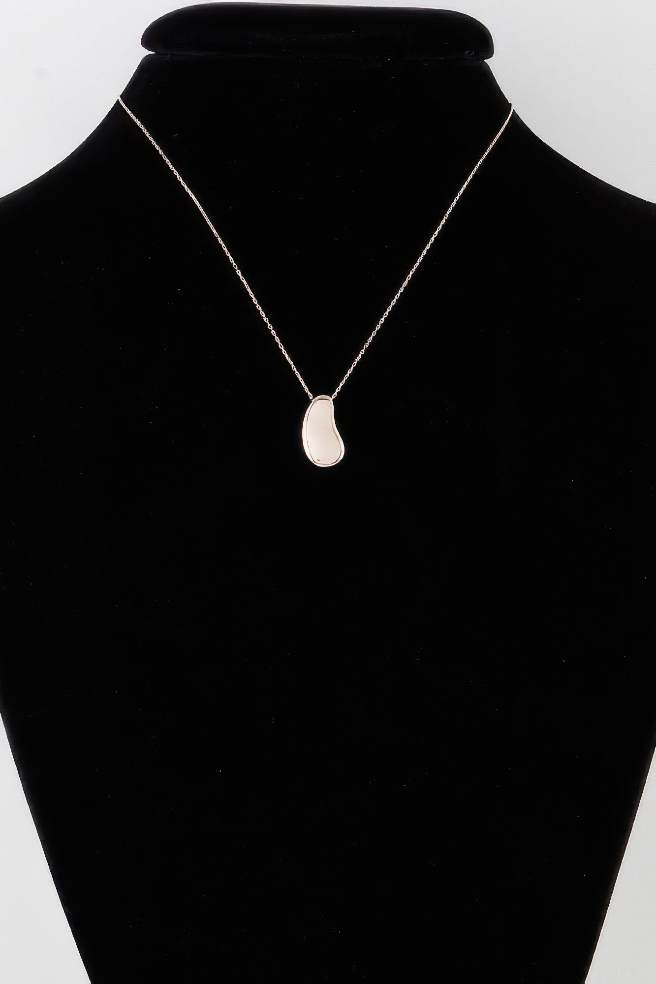 Modern Teardrop Chain Necklace | Mixtshop LLC