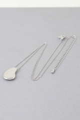 Modern Teardrop Chain Necklace | Mixtshop LLC