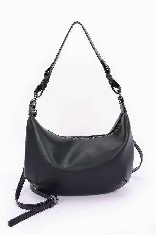 Faux Strap Shoulder Bag | Mixtshop LLC