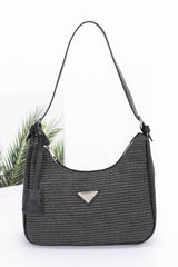 Faux Leather Shoulder Bag | Mixtshop LLC