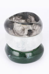 Multi Resin Bangle Bracelet | Mixtshop LLC
