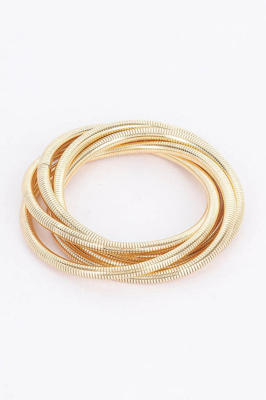 Multi Metal Spring Bracelet | Mixtshop LLC