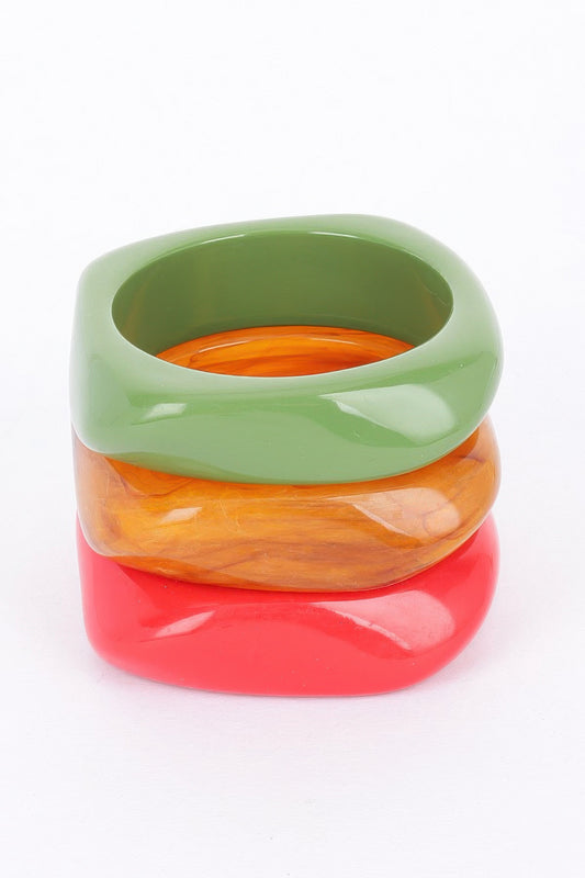 3pack Resin Bangle | Mixtshop LLC