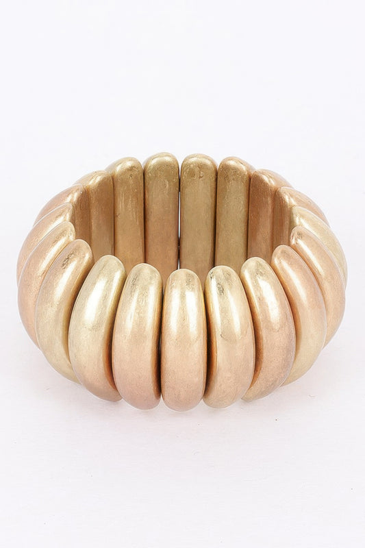 Alloy Casting Stretch Bracelet | Mixtshop LLC