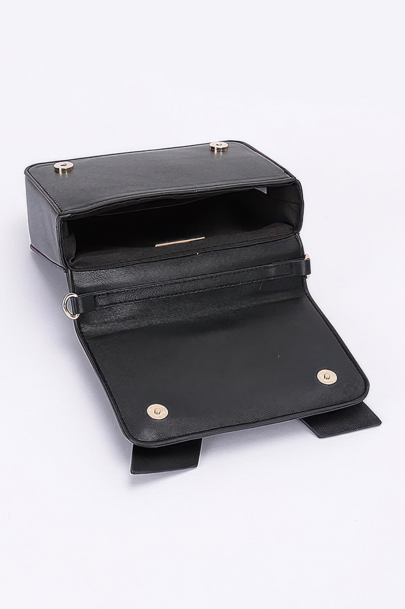 Faux Leather Ribbon Top Handle Bag | Mixtshop LLC